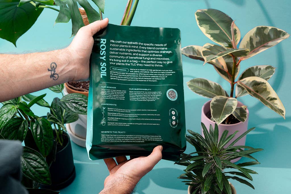 8qt Organic potting soil mix, indoor, houseplant & herbs