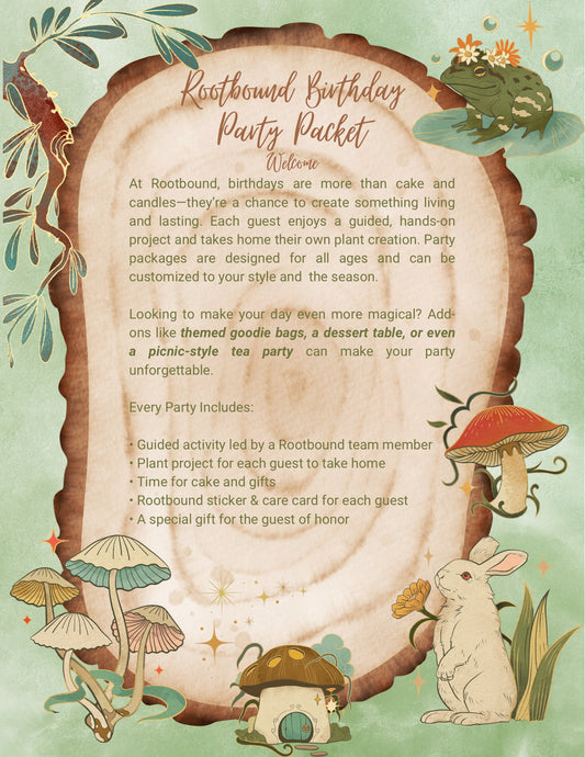 Birthday Party Reservation